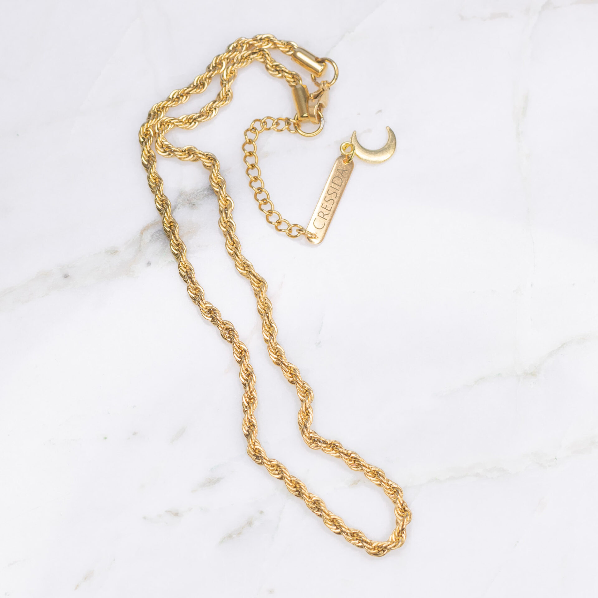 Rope Gold Long Necklace
