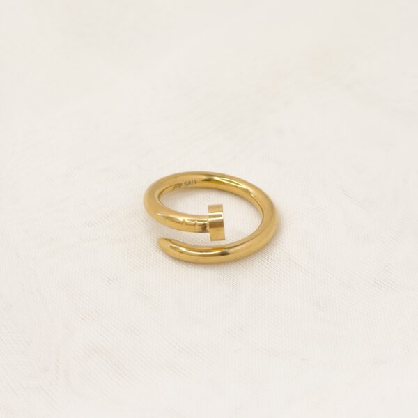 Nail Gold Δαχτυλίδι