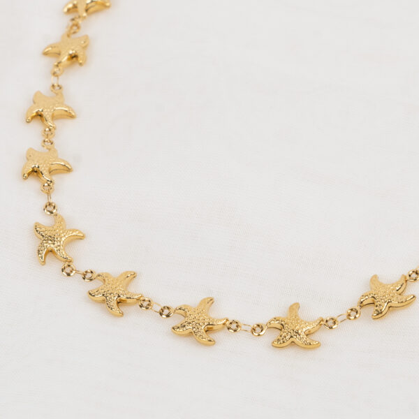 Maris Gold Κολιέ με Αστερίες
