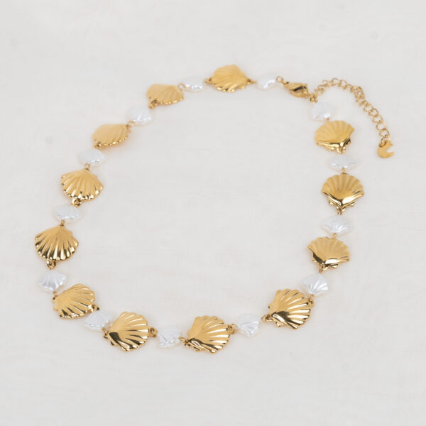 Venus Gold Κολιέ με Κοχύλια