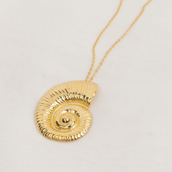 Nautilus Gold Κολιέ με Kοχύλι