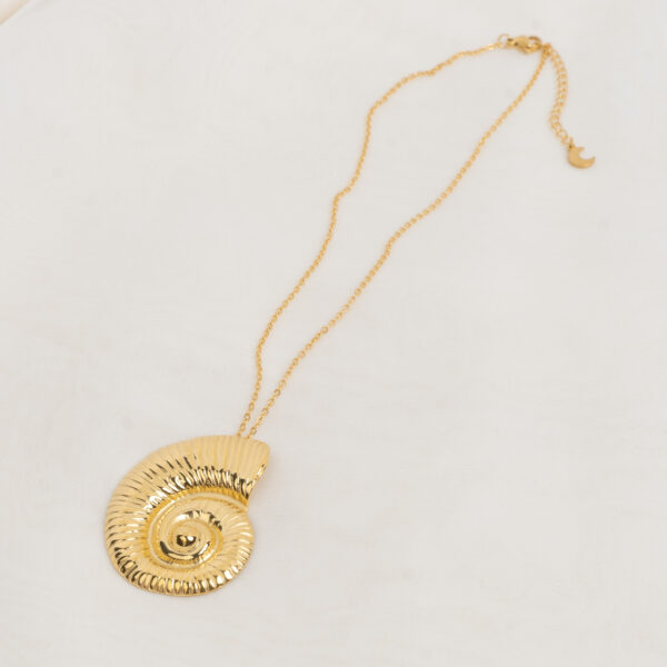 Nautilus Gold Κολιέ με Kοχύλι