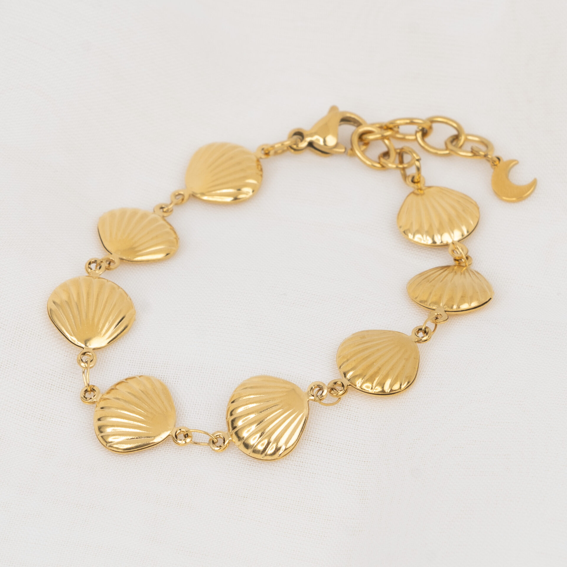 Undersea Gold Βραχιόλι με Κοχύλια