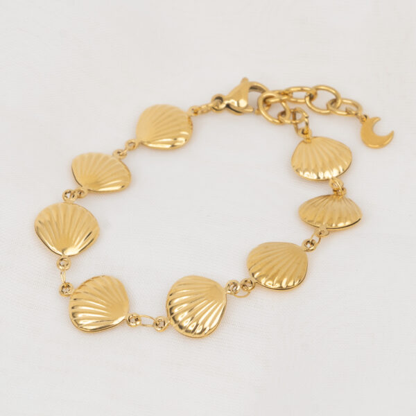 Undersea Gold Βραχιόλι με Κοχύλια