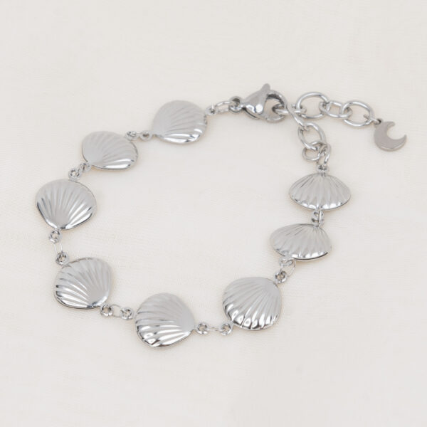 Undersea Silver Βραχιόλι με Κοχύλια