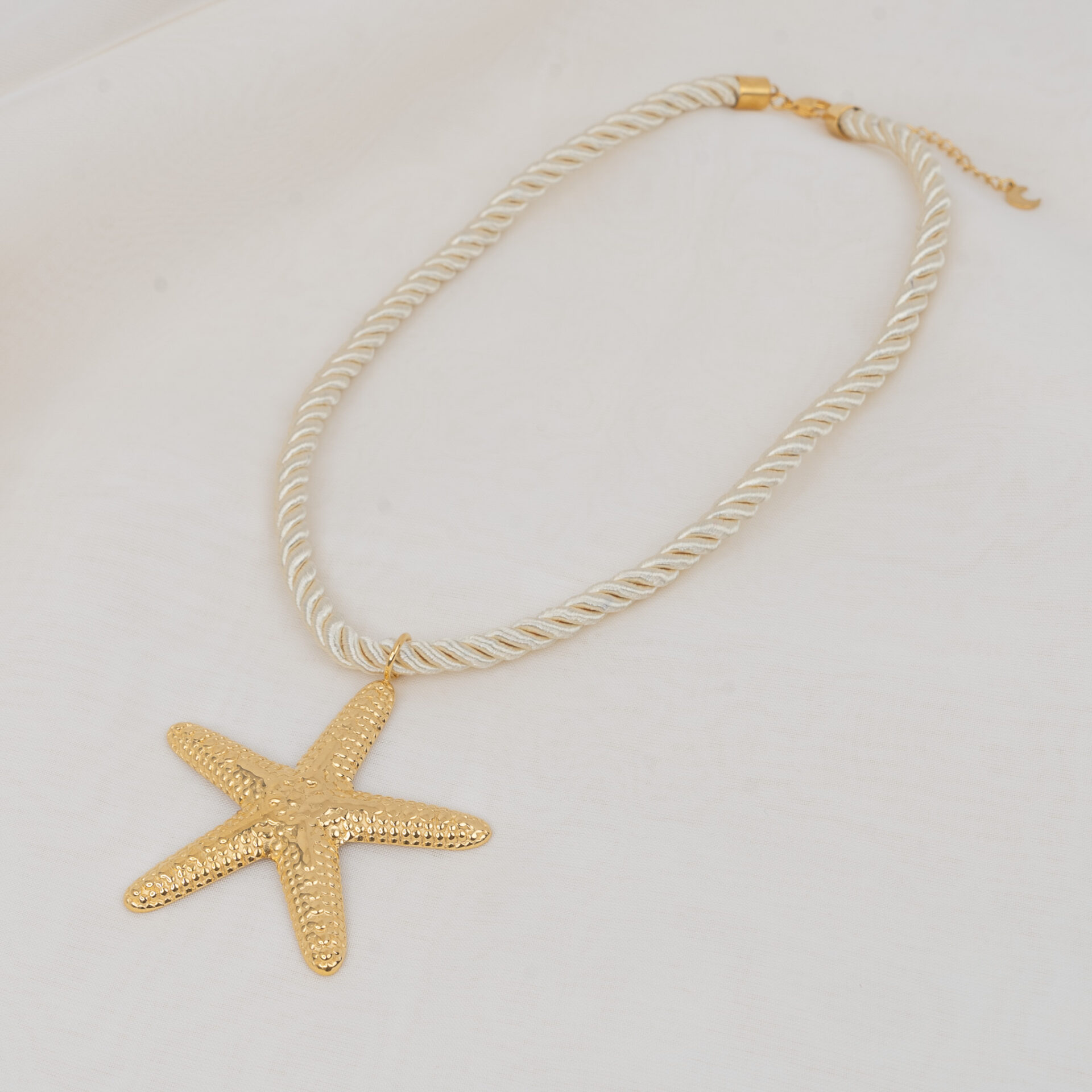 Ischia Gold Κολιέ με Αστερία