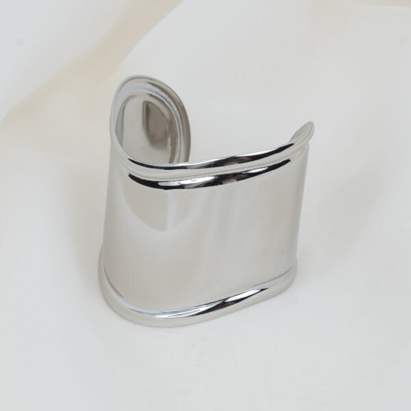 Bellagio Silver Βραχιόλι Χειροπέδα Φαρδιά