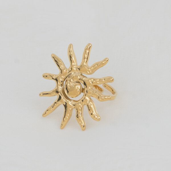 Sicily Gold Δαχτυλίδι Ήλιος