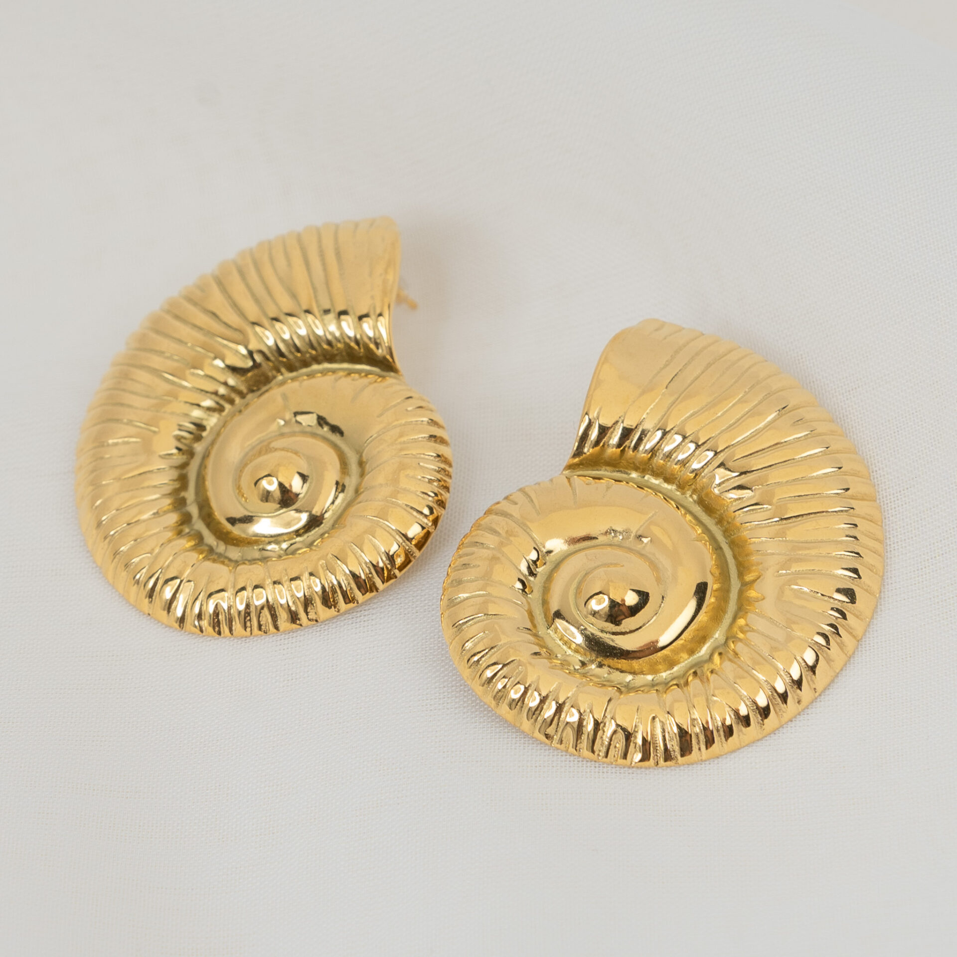Ithaca Gold Σκουλαρίκια Κοχύλια