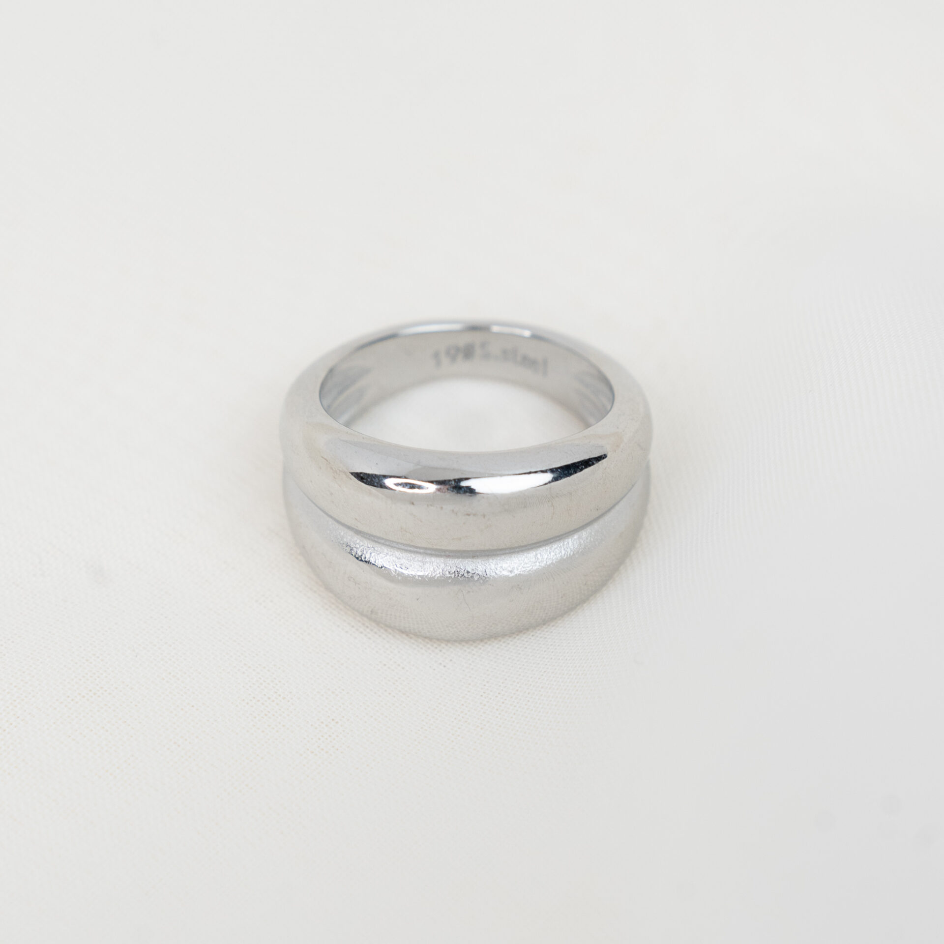 Brace Silver Δαχτυλίδι