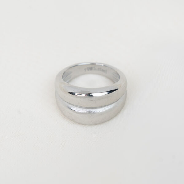 Brace Silver Δαχτυλίδι