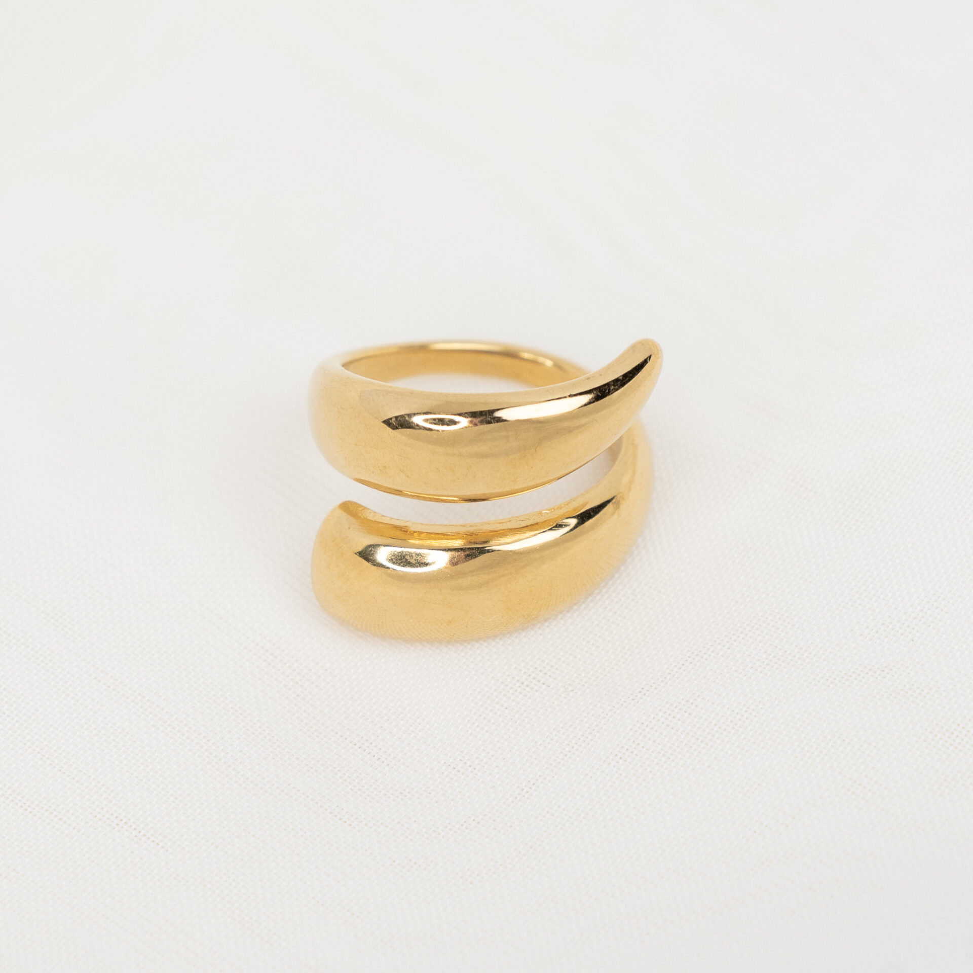 Crescent Gold Δαχτυλίδι