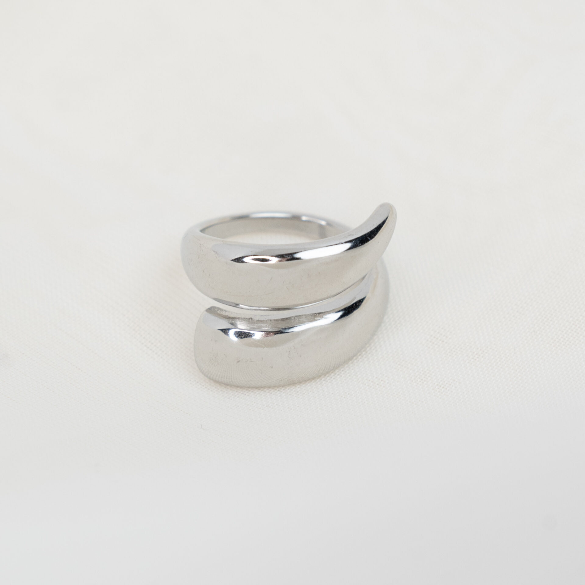 Crescent Silver Δαχτυλίδι