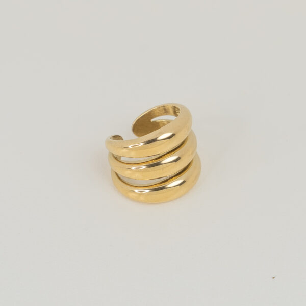 Trinity Gold Δαχτυλίδι Τριπλό