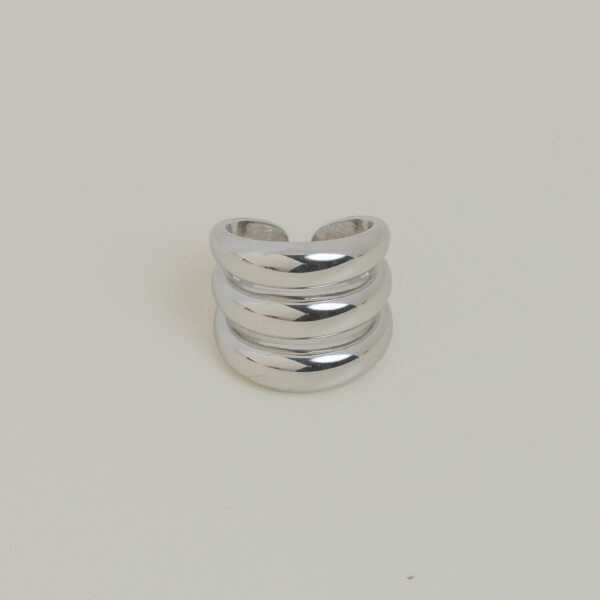 Trinity Silver Δαχτυλίδι Τριπλό