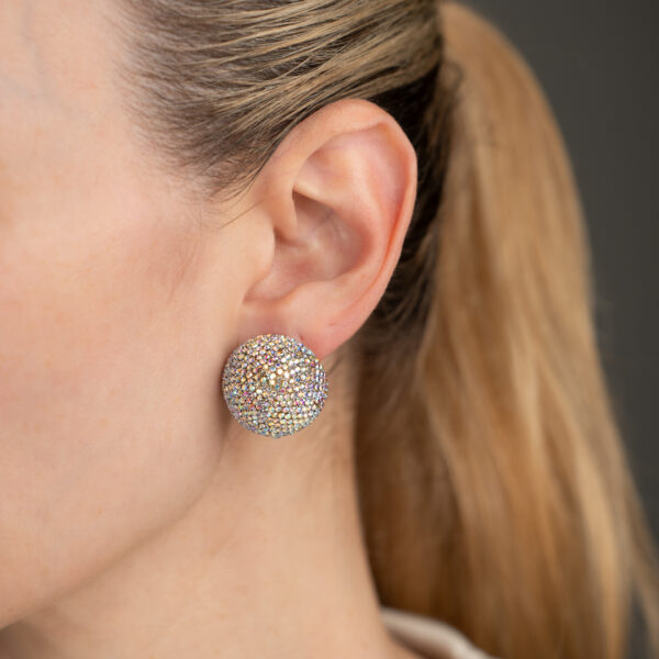 Splendore White Gold Σκουλαρίκια