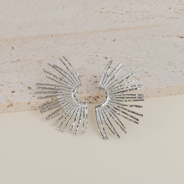 Ravello Silver Σκουλαρίκια Ακτίνες