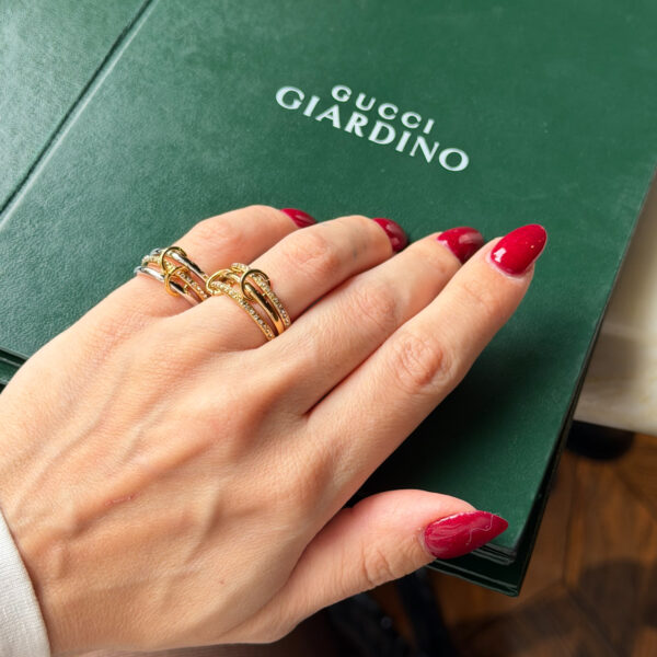 Elysia Δαχτυλίδι Τρίβερο με Ζιργκόν