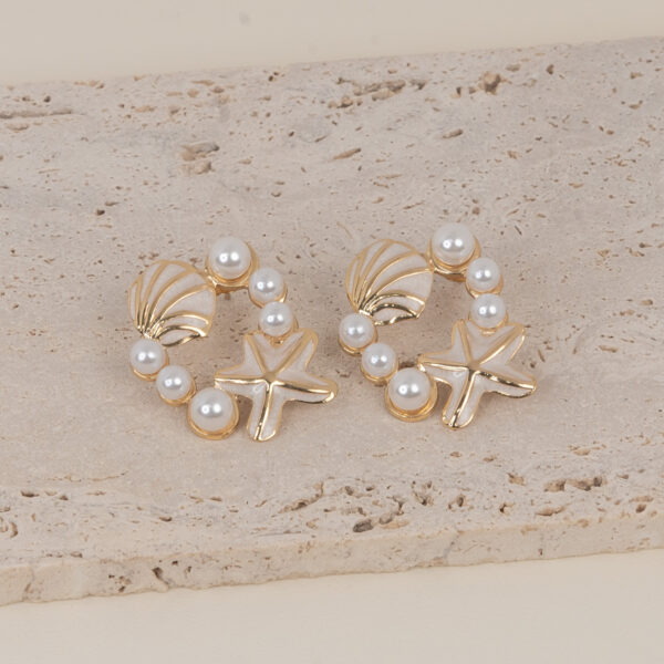 Paloma White Gold Σκουλαρίκια